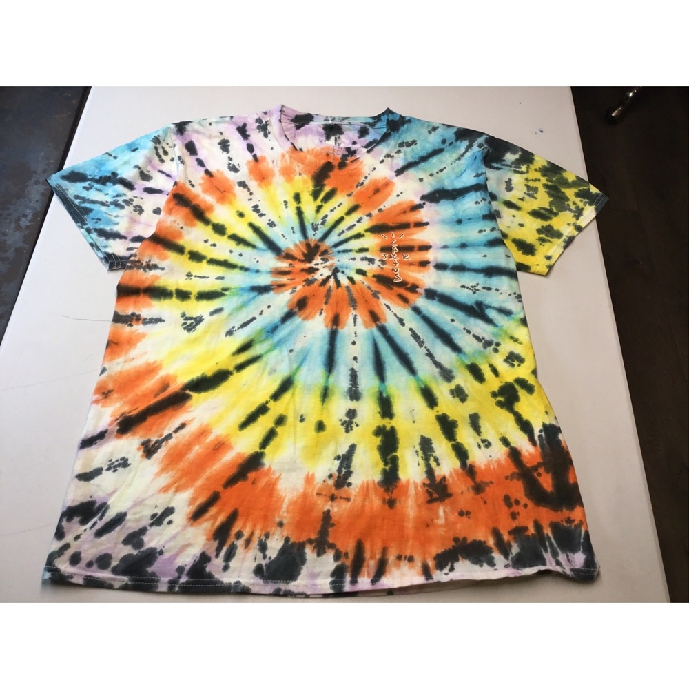 Travis Scott Cactus Jack T Shirt Tie Dye Highest In The Room Concert Tour Large